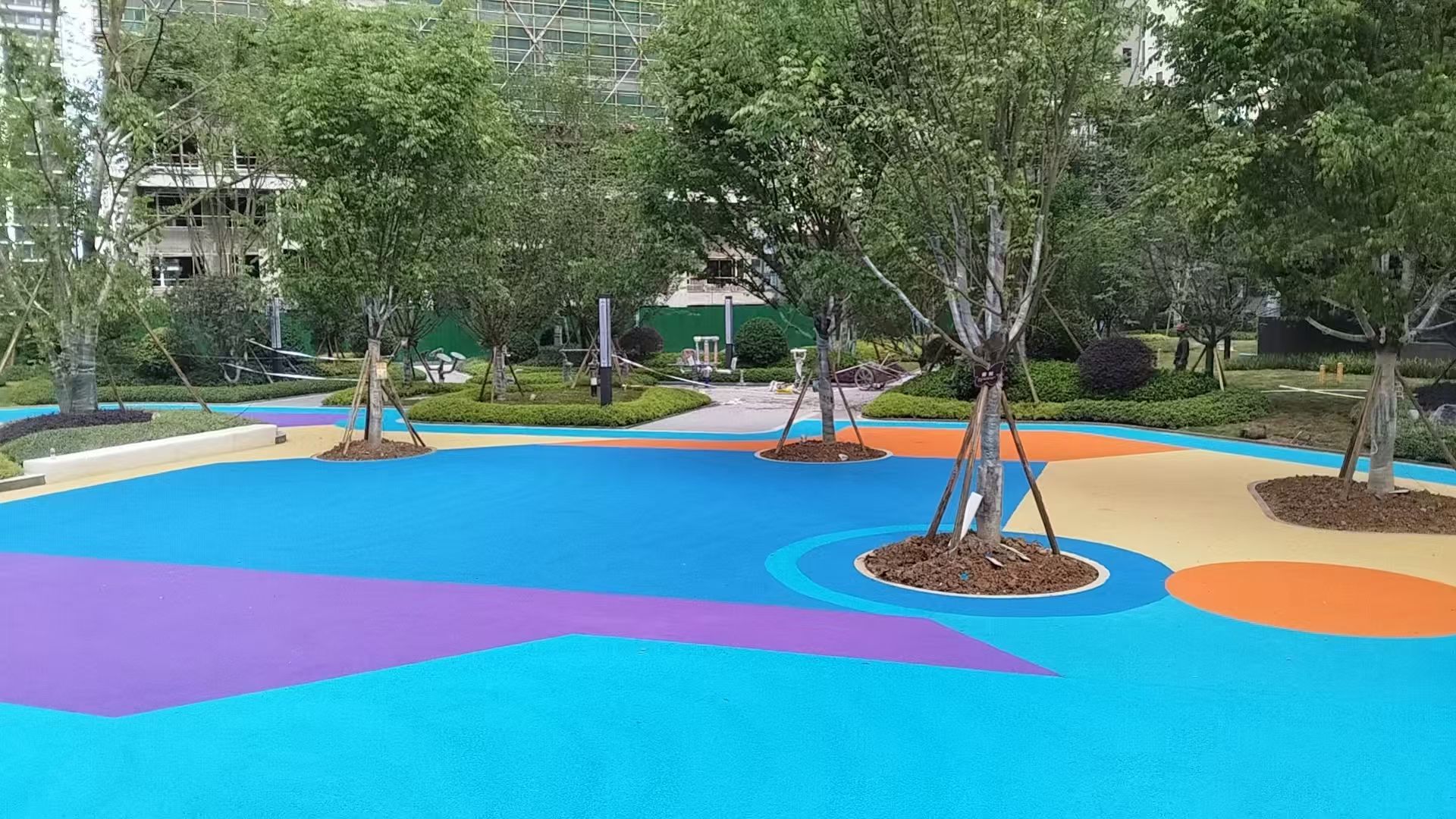 揭阳市塑胶颗粒学校运动操场 - 价格